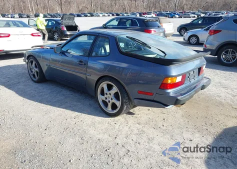 1989 Porsche 944 из США, поврежденный, VIN WP0AA2955KN150252